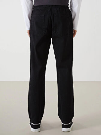 LCW Jeans SİYAH Baggy Fit Erkek Jean Pantolon