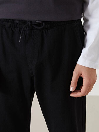 LCW Jeans SİYAH Baggy Fit Erkek Jean Pantolon