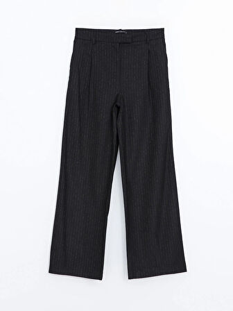 Loose Fit Çizgili Kadın Pantolon_W4KI67Z8-LEG_8684682212078_42