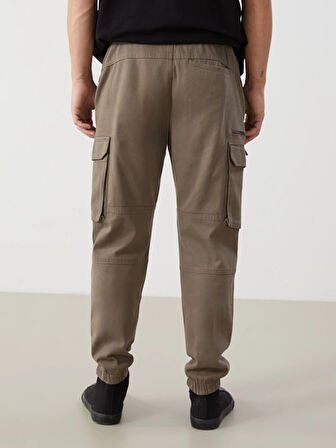 XSIDE Kahverengi Standart Kalıp Erkek Kargo Pantolon