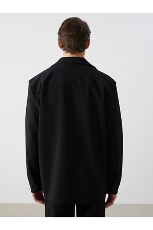 LCW Regular Fit Uzun Kollu Erkek Gömlek Ceket Fashion