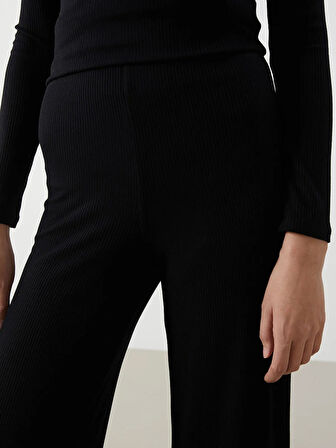 Beli Lastikli Dokulu Kadın Pantolon_W4LL62Z8-CVL_8684682347428_L