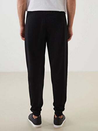 LCWAIKIKI Classic Siyah Standart Kalıp Erkek Jogger Eşofman Altı