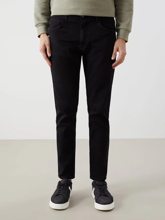 LCW Jeans SİYAH Regular Fit Erkek Jean Pantolon