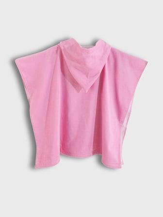 LCW HOME Pembe Baskılı Kız Çocuk Panço Plaj Havlusu