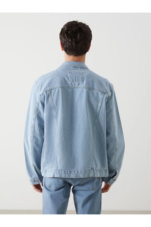 LCW Jeans Standart Kalıp Erkek Jean Ceket
