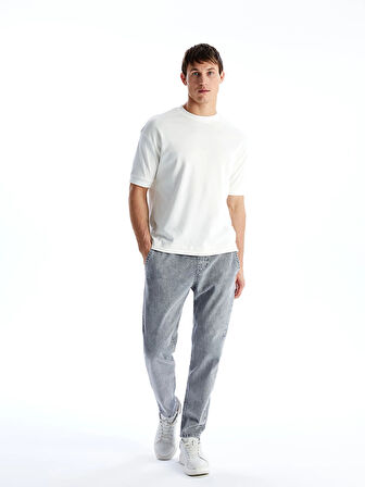 LCW Jeans GRİ 700 Baggy Fit Erkek Jean Pantolon