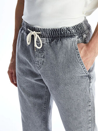 LCW Jeans GRİ 700 Baggy Fit Erkek Jean Pantolon
