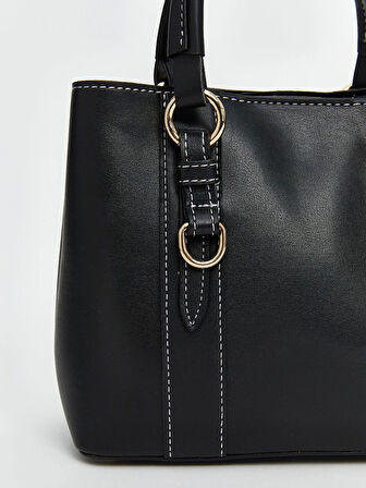 LCW ACCESSORIES Siyah Çıkarılabilir Askılı Kadın Omuz Çantası