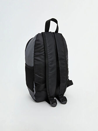 LCW ACCESSORIES Antrasit Baskılı Erkek Sırt Çantası