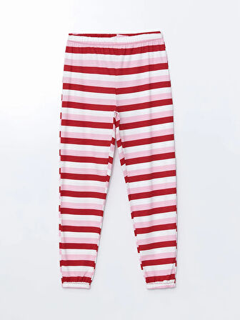 Bisiklet Yaka Baskılı Kadın Pijama Takımı_W4G346Z8-LTQ_8684682927507_M