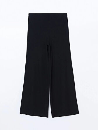 Beli Lastikli Geniş Paça Kadın Pantolon_W4LT40Z8-CVL_8684683002104_M