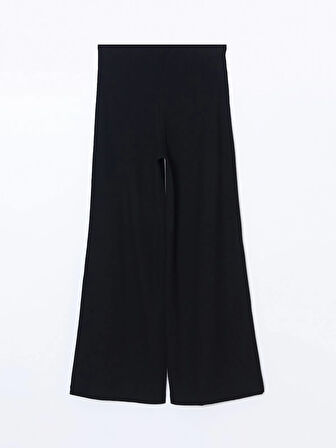Beli Lastikli Geniş Paça Kadın Pantolon_W4LT40Z8-CVL_8684683002104_M