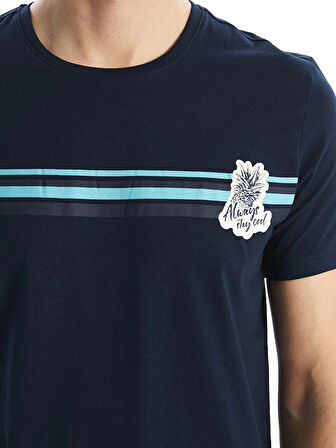 LC WAIKIKI Lacivert Standart Kalıp Erkek Şortlu Pijama Takımı