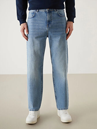 LCW Jeans İNDİGO Baggy Fit Erkek Jean Pantolon