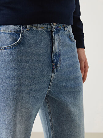LCW Jeans İNDİGO Baggy Fit Erkek Jean Pantolon
