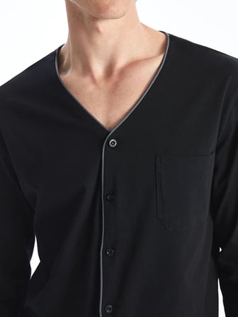 LC WAIKIKI Siyah Standart Kalıp Erkek Pijama Takımı