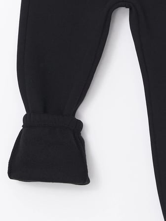 LCW Kids Siyah Beli Lastikli Basic Erkek Çocuk Jogger Eşofman Alt