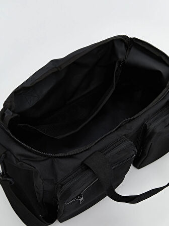 LCW ACCESSORIES Siyah Çok Bölmeli Erkek Spor Çanta