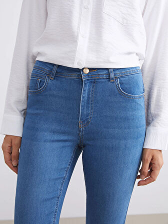 LCW Jeans Indigo Push Up Kadın Jean Pantolon