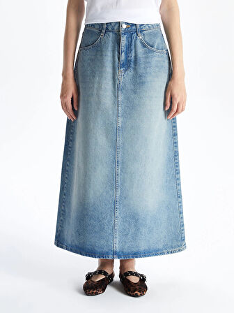 XSIDE Mavi Standart Fit Jean Etek