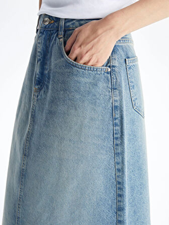 XSIDE Mavi Standart Fit Jean Etek