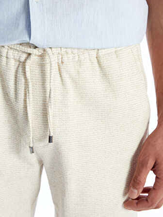 LCW Vision Bej Standart Kalıp Erkek Şort