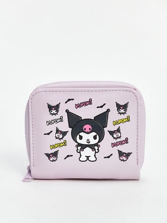 LCW ACCESSORIES Lila Kuromi Baskılı Kız Çocuk Cüzdan