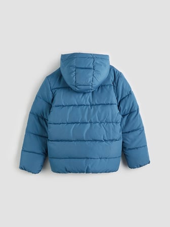 LCW Kids İndigo Kapüşonlu Erkek Çocuk Şişme Mont