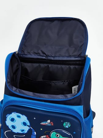 LCW ACCESSORIES Lacivert Dinozor Baskılı Erkek Çocuk Okul Çantası
