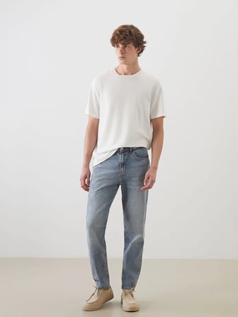 LCW Jeans Indigo 710 Loose Fit Erkek Jean Pantolon