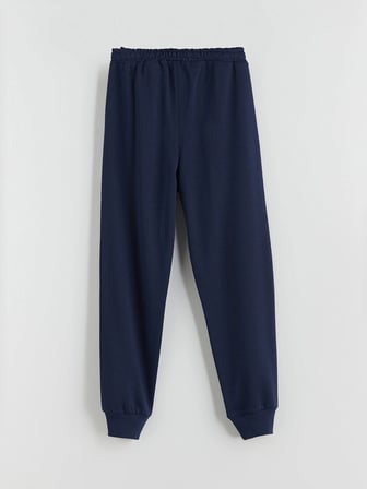 LC WAIKIKI Lacivert Beli Lastikli Erkek Çocuk Jogger Eşofman Alt 2'li