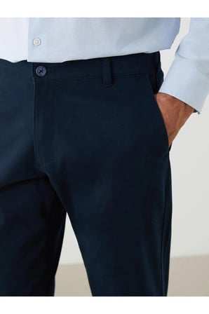 LCWAIKIKI Classic Standart Kalıp Gabardin Erkek Chino Pantolon (W5)