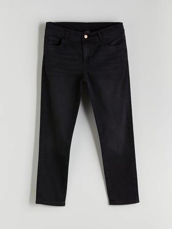 LCW Kids Siyah Slim Fit Erkek Çocuk Jean Pantolon