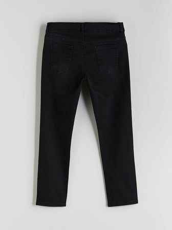 LCW Kids Siyah Slim Fit Erkek Çocuk Jean Pantolon