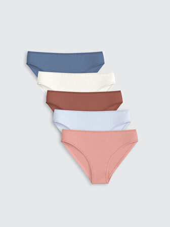LCW DREAM Pembe Düz Bikini Külot 5'li Paket