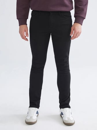 LCW Jeans Siyah 750 Slim Fit Erkek Jean Pantolon