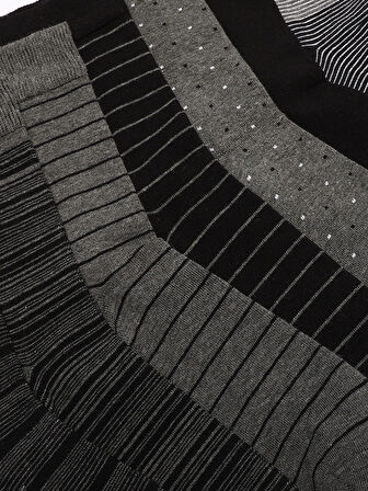 LCW ACCESSORIES Karişik Desenli Erkek Soket Çorap 7'li