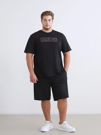 XSIDE ACTIVE Siyah Slim Fit Erkek Spor Şort