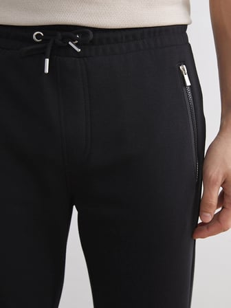 LCWAIKIKI Classic Siyah Kalın Erkek Jogger Eşofman Altı