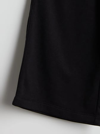 LCW Kids Siyah Beli Lastikli Kız Çocuk Eşofman Altı
