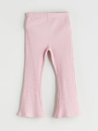 LCW Kids Pembe Beli Lastikli Kız Çocuk Tayt