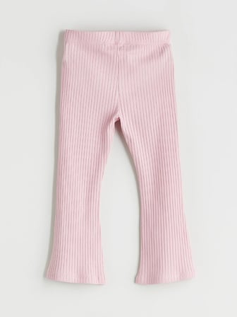 LCW Kids Pembe Beli Lastikli Kız Çocuk Tayt