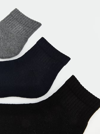 LCW ACCESSORIES Karışık Erkek Soket Havlu Çorap 3'lü