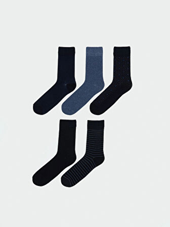 LCW ACCESSORIES Karişik Çizgili Erkek Soket Çorap 5'li
