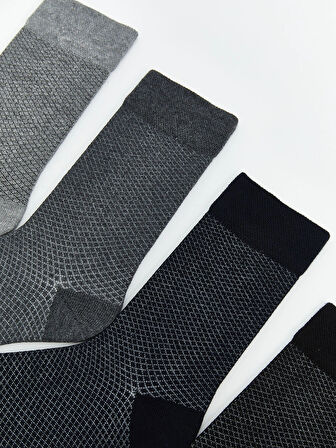 LCW ACCESSORIES Karışık Desenli Erkek Soket Çorap 7'li