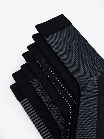 LCW ACCESSORIES Karişik Desenli Erkek Soket Çorap 7'li