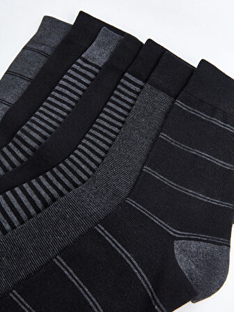 LCW ACCESSORIES Karişik Çizgili Erkek Soket Çorap 7'li