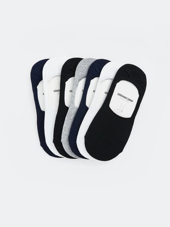 LCW ACCESSORIES Karışık Erkek Babet Çorap 7'li