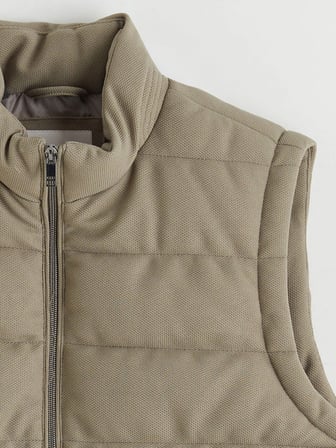 LCW Vision Yeşil Slim Fit Dik Yaka Erkek Şişme Yelek